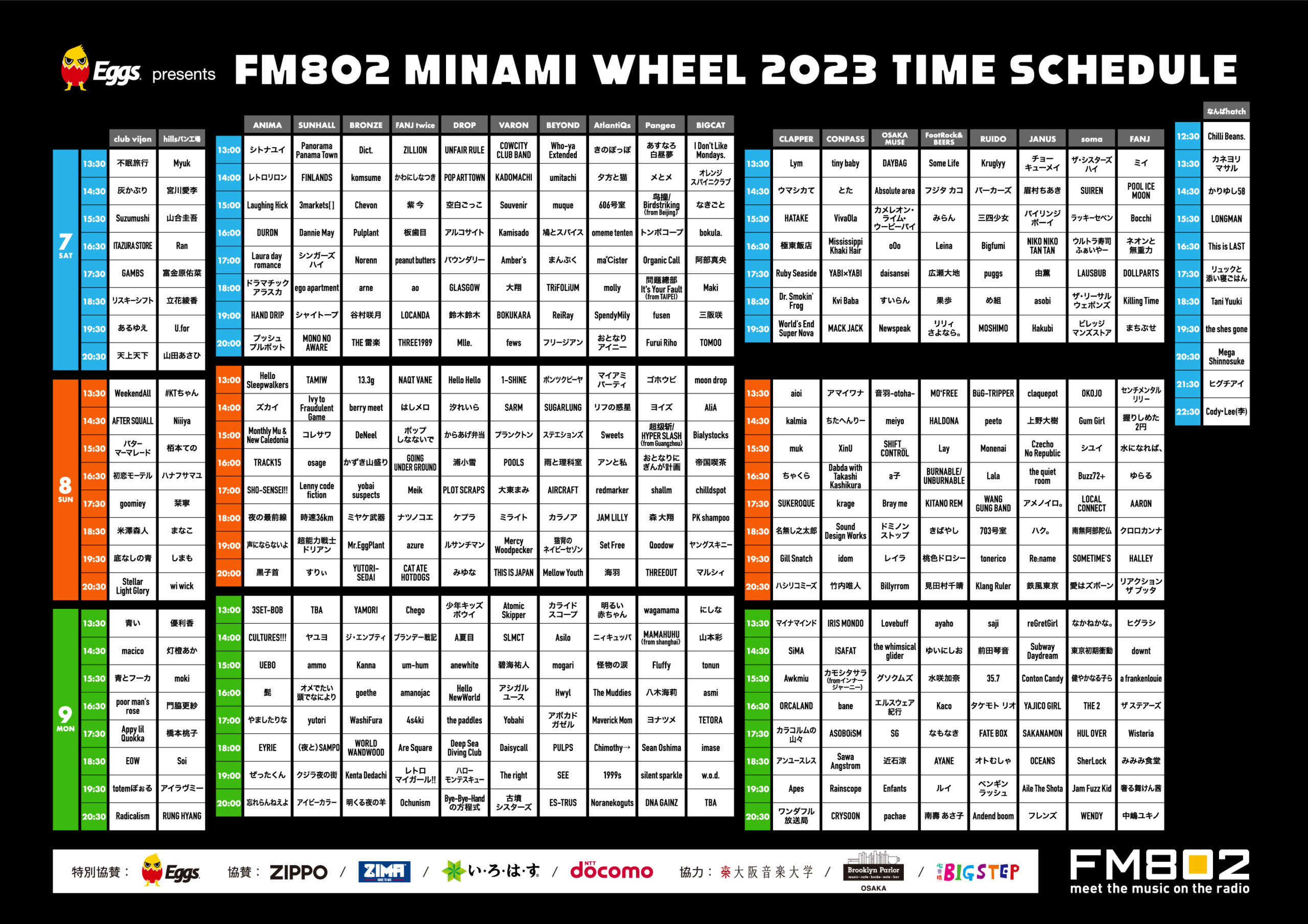 FM802 MINAMI WHEEL 2023